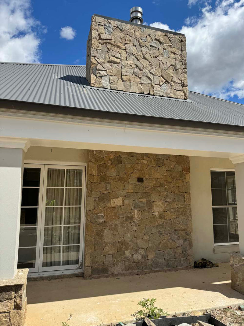 Chestnut Stone Cladding